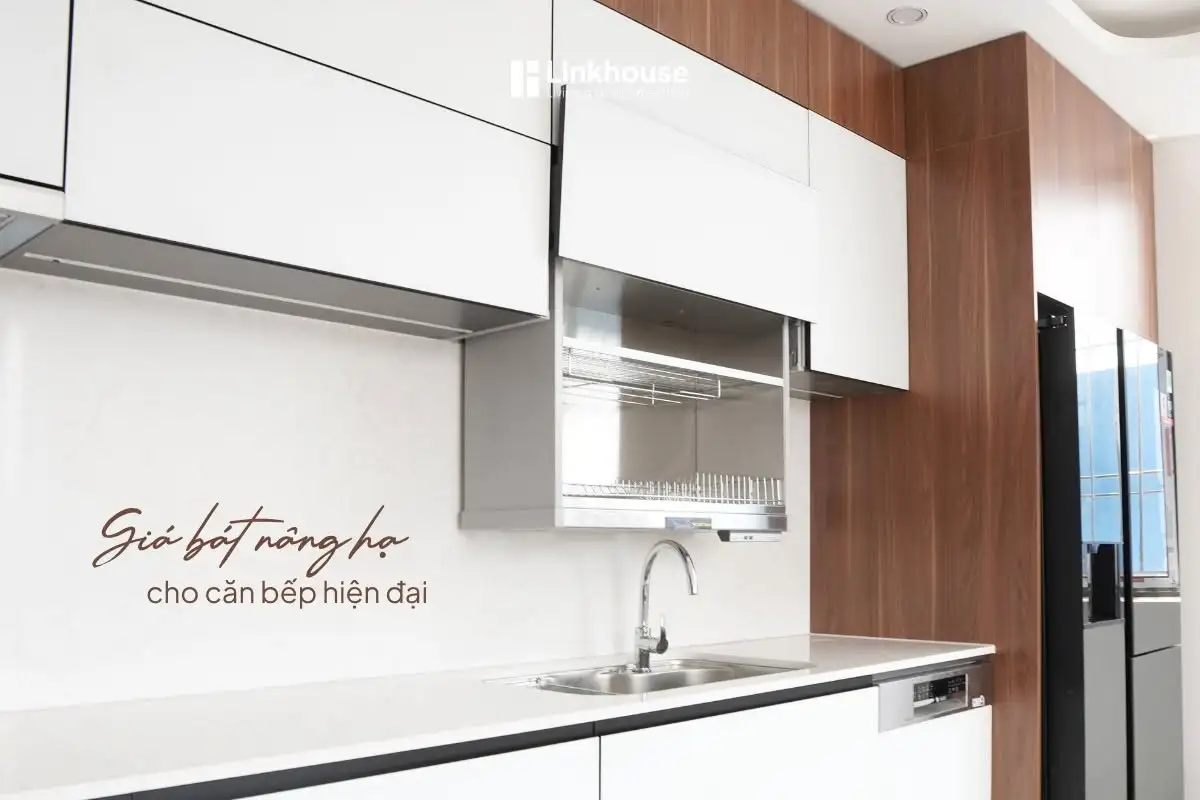 GIÁ BÁT NÂNG HẠ CHO CĂN BẾP HIỆN ĐẠI – GIẢI PHÁP TIỆN NGHI, GỌN GÀNG CHO MỌI GIA ĐÌNH