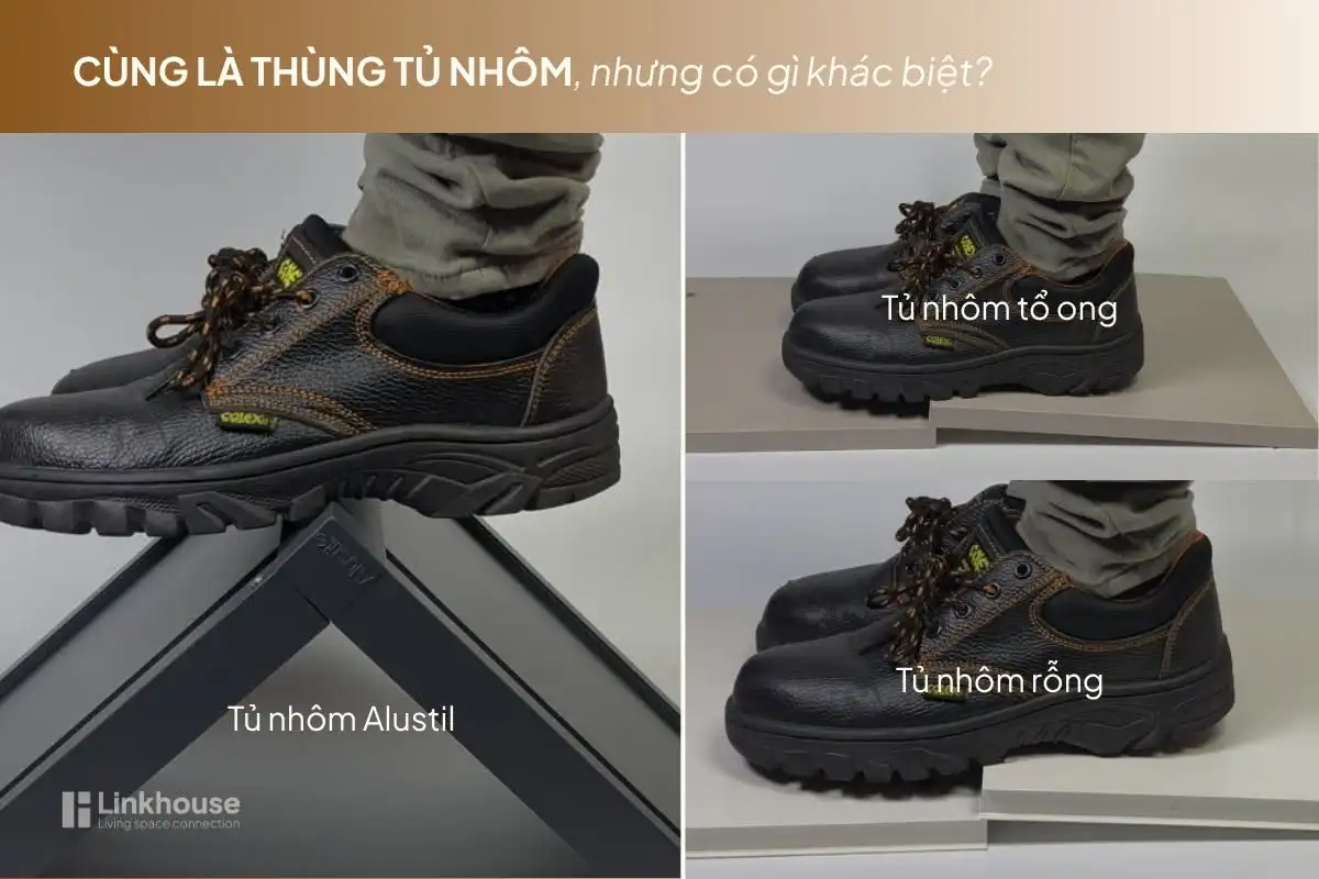 CÙNG LÀ THÙNG TỦ NHÔM, NHƯNG CÓ GÌ KHÁC BIỆT?