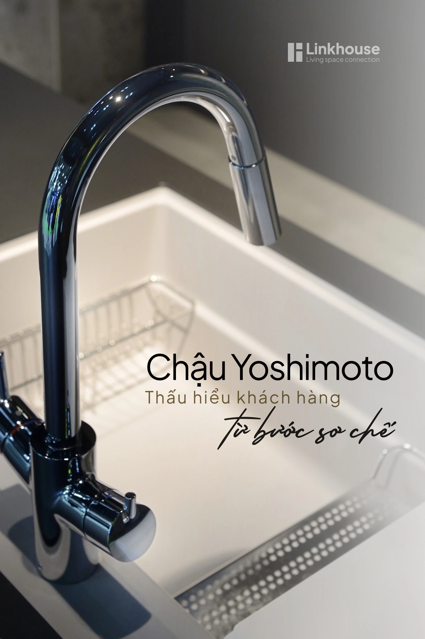 Chậu Rửa Yoshimoto – Thấu Hiểu Khách Hàng Ngay Từ Bước Sơ Chế