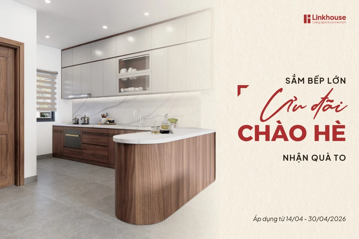 Ưu Đãi Chào Hè – Tặng Ngay Combo Vòi Chậu Trị Giá Tới 20 Triệu Khi Thi Công Tủ Bếp