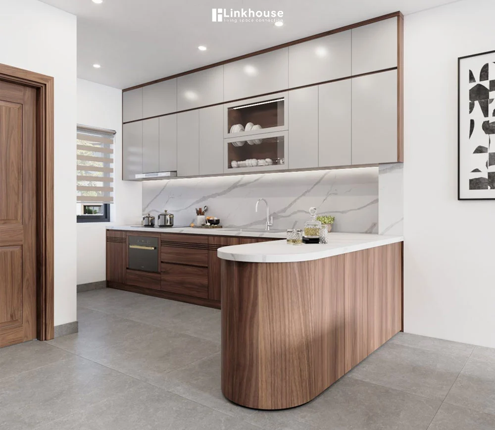 Kinh nghiệm chọn tủ bếp treo tường đẹp, tiện ích tối ưu