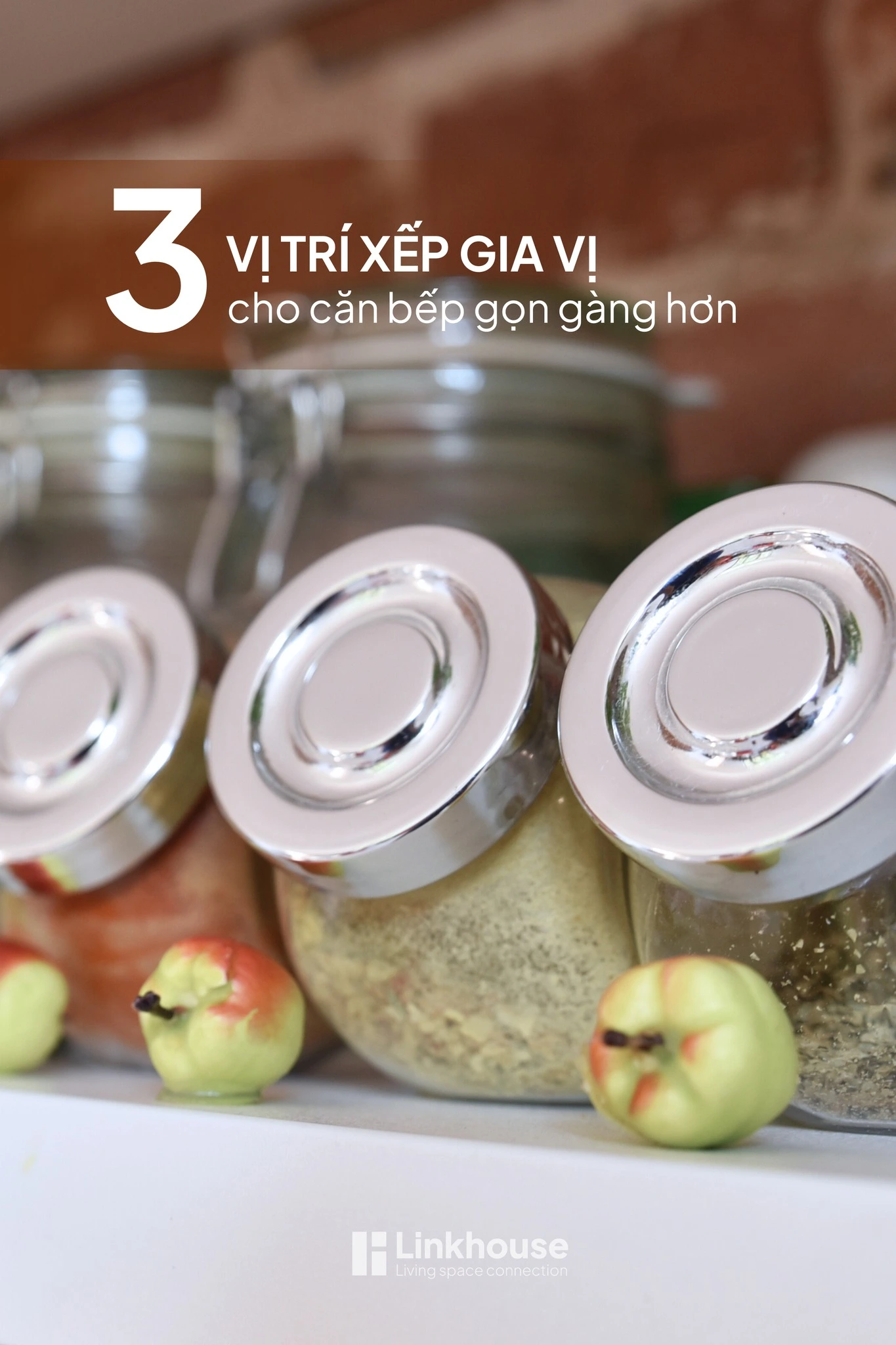 3 VỊ TRÍ XẾP GIA VỊ GIÚP CĂN BẾP GỌN GÀNG VÀ TIỆN NGHI HƠN
