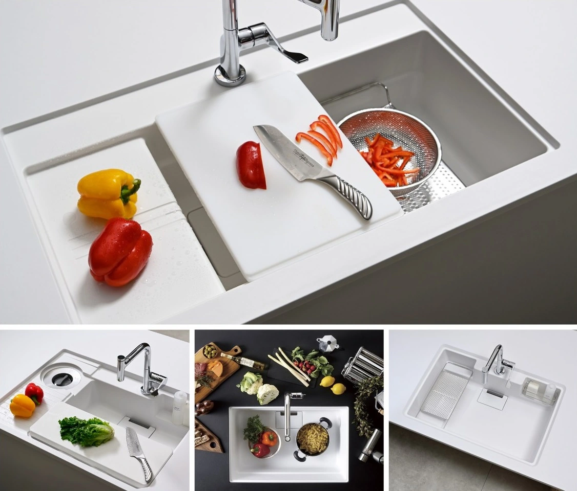 Chậu rửa bát âm bàn đá không mối nối Yoshimoto có gì độc đáo?