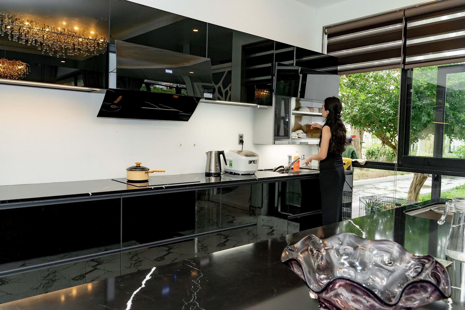 Tủ bếp họp kim nhập khẩu 100%